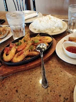 Pork Binagoungan Fried Shrimp Lumpiang Shanghai and Plain Rice